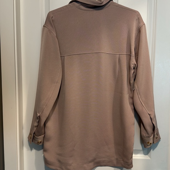 Babaton shirt jacket. Borna (fawn pink) - Picture 6 of 8